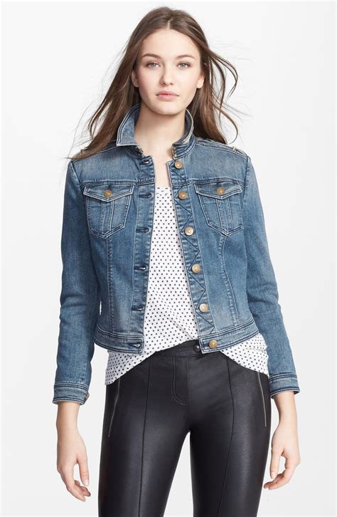 burberry brit jacket ebay|Burberry Brit denim jacket.